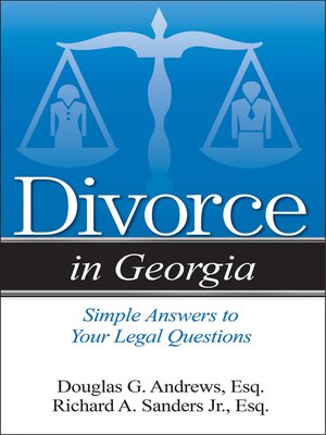 cover image of Divorce in Georgia